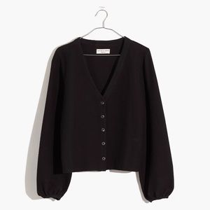 Madewell Bubble-Sleeve Button Down Top